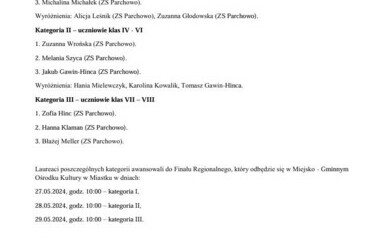 wyniki ptaszki
