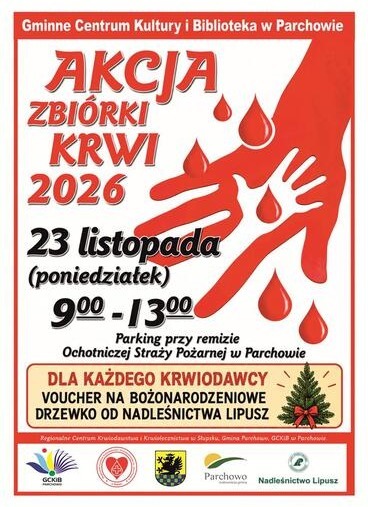 ZBI&Oacute;RKA KRWI W PARCHOWIE