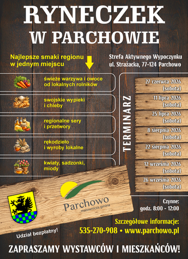 RYNECZEK GMINY PARCHOWO - HARMONOGRAM 