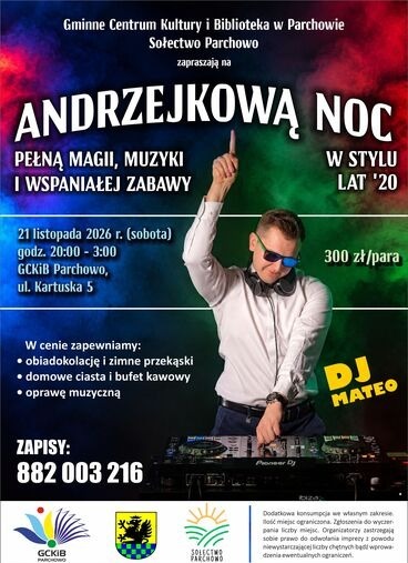 ZABAWA ANDRZEJKOWA W STYLU LAT `20 W GCKIB PARCHOWO