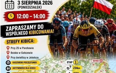 Zdjęcie do TOUR DE POLOGNE - PREMIA SPECJALNA W GMINIE PARCHOWO