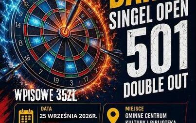 Zdjęcie do STEEL DARTS SINGIEL OPEN W GCKiB PARCHOWO