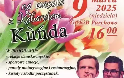Zdjęcie do DZIEŃ KOBIET NA WESOŁO W GCKiB PARCHOWO
