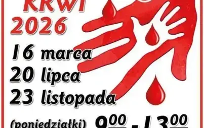 Zdjęcie do ZBI&Oacute;RKA KRWI W PARCHOWIE