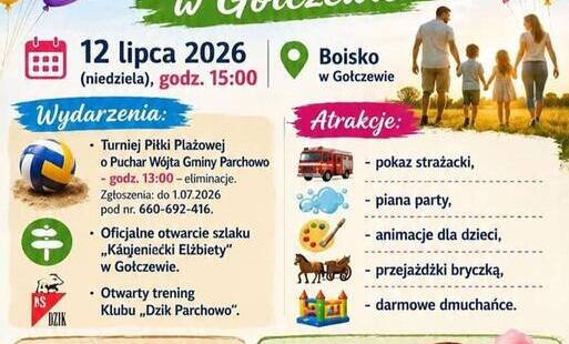 Zdjęcie do FESTYN RODZINNY W GOŁCZEWIE