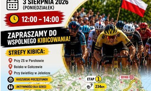 Zdjęcie do TOUR DE POLOGNE - PREMIA SPECJALNA W GMINIE PARCHOWO