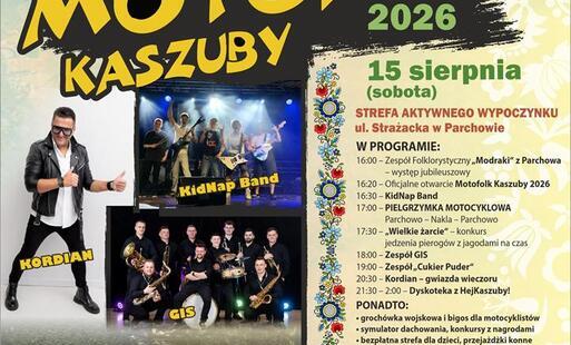 Zdjęcie do MOTOFOLK KASZUBY 2026 W PARCHOWIE 