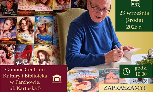 Zdjęcie do SPOTKANIE AUTORSKIE Z ROMA J. FISZER W GCKiB PARCHOWO